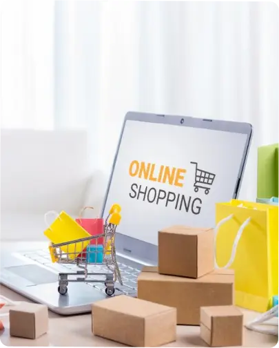 eCommerce website development images